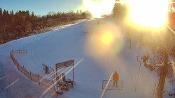 Kamera u nástupu na vlek svah A