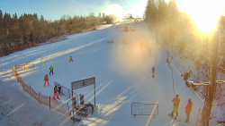 Kamera u nástupu na vlek svah A