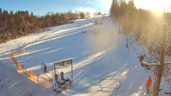 Kamera u nástupu na vlek svah A