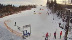 Kamera u nástupu na vlek svah A