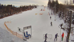 Kamera u nástupu na vlek svah A