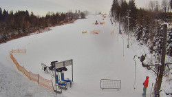 Kamera u nástupu na vlek svah A