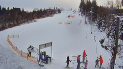 Kamera u nástupu na vlek svah A