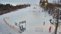 Kamera u nástupu na vlek svah A