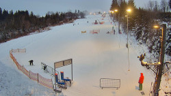 Kamera u nástupu na vlek svah A