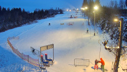 Kamera u nástupu na vlek svah A