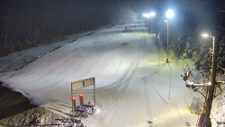 Kamera u nástupu na vlek svah A