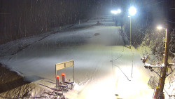 Kamera u nástupu na vlek svah A