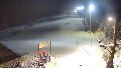 Kamera u nástupu na vlek svah A