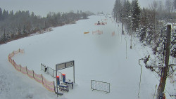 Kamera u nástupu na vlek svah A