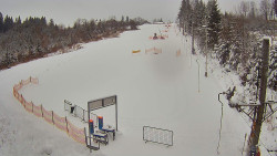 Kamera u nástupu na vlek svah A