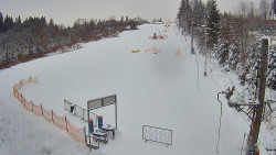 Kamera u nástupu na vlek svah A