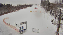 Kamera u nástupu na vlek svah A