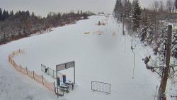 Kamera u nástupu na vlek svah A