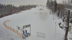 Kamera u nástupu na vlek svah A