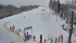 Kamera u nástupu na vlek svah A