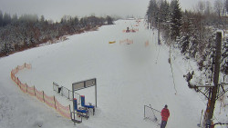 Kamera u nástupu na vlek svah A