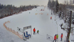 Kamera u nástupu na vlek svah A