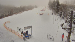 Kamera u nástupu na vlek svah A