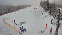 Kamera u nástupu na vlek svah A