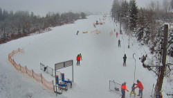 Kamera u nástupu na vlek svah A