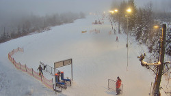 Kamera u nástupu na vlek svah A