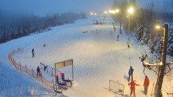 Kamera u nástupu na vlek svah A