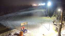 Kamera u nástupu na vlek svah A