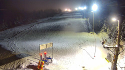 Kamera u nástupu na vlek svah A