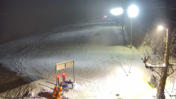 Kamera u nástupu na vlek svah A