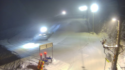 Kamera u nástupu na vlek svah A