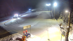 Kamera u nástupu na vlek svah A