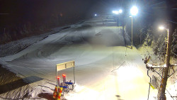 Kamera u nástupu na vlek svah A