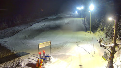 Kamera u nástupu na vlek svah A