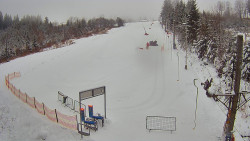 Kamera u nástupu na vlek svah A