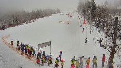 Kamera u nástupu na vlek svah A