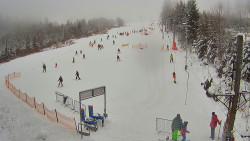 Kamera u nástupu na vlek svah A