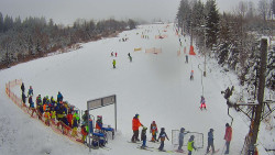 Kamera u nástupu na vlek svah A