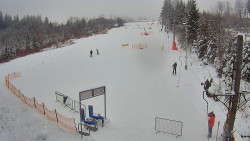 Kamera u nástupu na vlek svah A