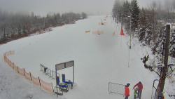 Kamera u nástupu na vlek svah A