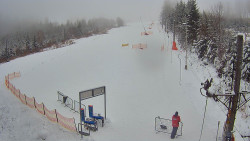 Kamera u nástupu na vlek svah A