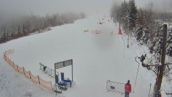 Kamera u nástupu na vlek svah A