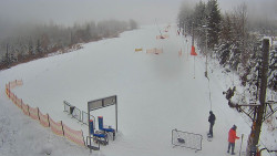 Kamera u nástupu na vlek svah A