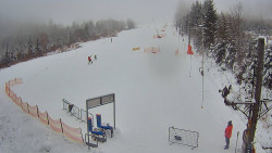 Kamera u nástupu na vlek svah A