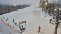 Kamera u nástupu na vlek svah A