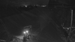 Kamera u nástupu na vlek svah A