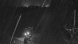 Kamera u nástupu na vlek svah A