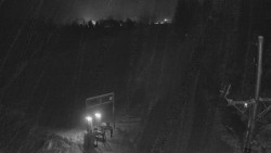 Kamera u nástupu na vlek svah A