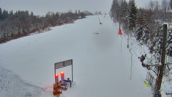 Kamera u nástupu na vlek svah A