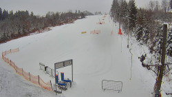 Kamera u nástupu na vlek svah A